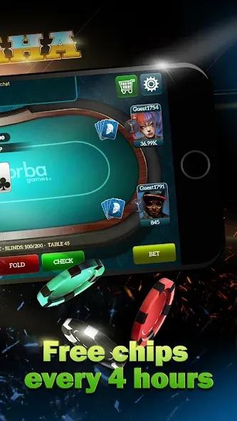 Live Poker Tables–Texas holdem — Много денег — скриншот 4