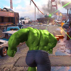 Muscle Hero: Future Evolution на Андроид — Мод Много денег и кристаллов