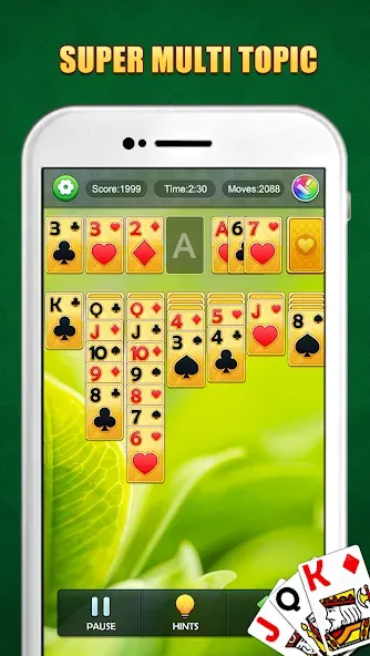 Скачать Solitaire Puzzle : Card Jigsaw — Модификация Много денег — скриншот 4