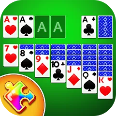 Скачать Solitaire Puzzle : Card Jigsaw — Модификация Много денег