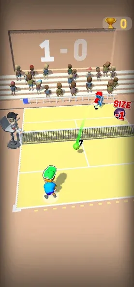 Скачать Deuce Hit! (Tennis) на телефон — Много денег — скриншот 3