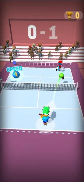 Скачать Deuce Hit! (Tennis) на телефон — Много денег — скриншот 5