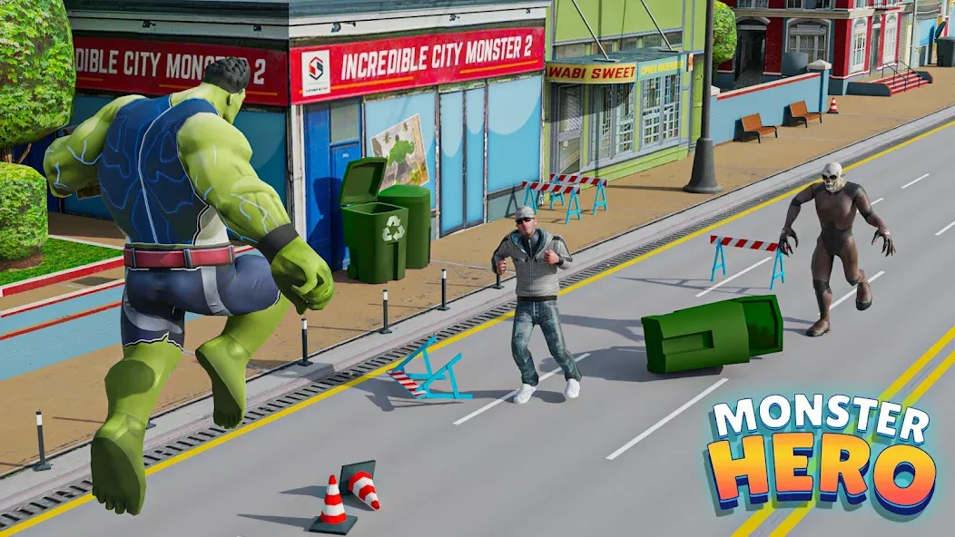 Скачать Black Monster Hero City Battle на Android — Много денег и бессмертие — скриншот 2 Скачать Black Monster Hero City Battle на Android — Много денег и бессмертие — скриншот 2