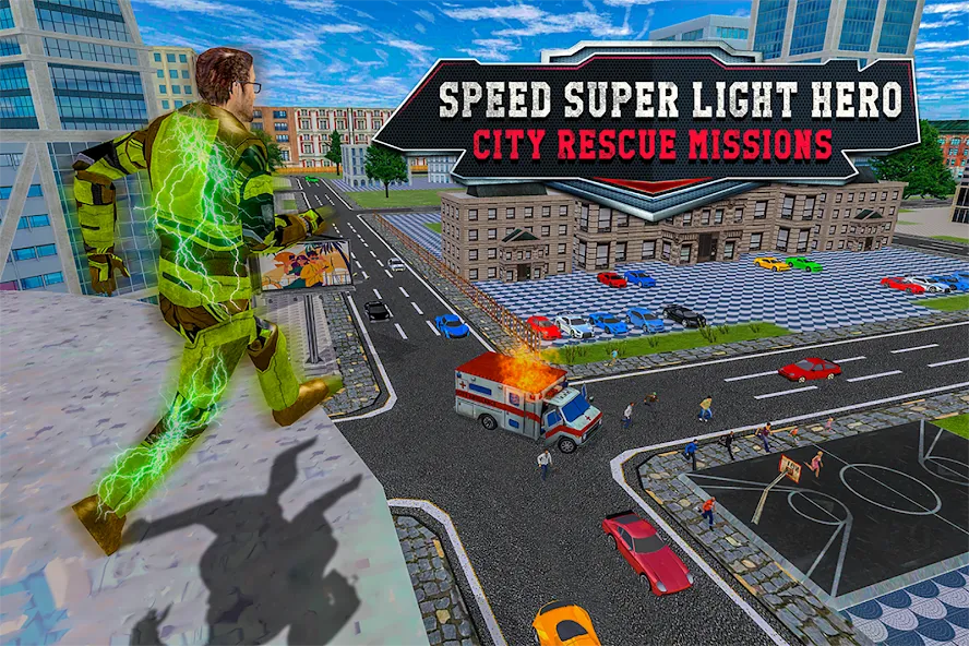 Скачать Light Superhero Speed Hero с модом — Много денег — скриншот 5