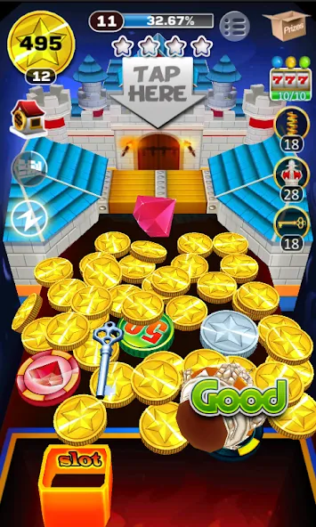 AE Coin Mania : Arcade Fun Mod APK Много денег — Скачать на Андроид — скриншот 3 AE Coin Mania : Arcade Fun Mod APK Много денег — Скачать на Андроид — скриншот 3