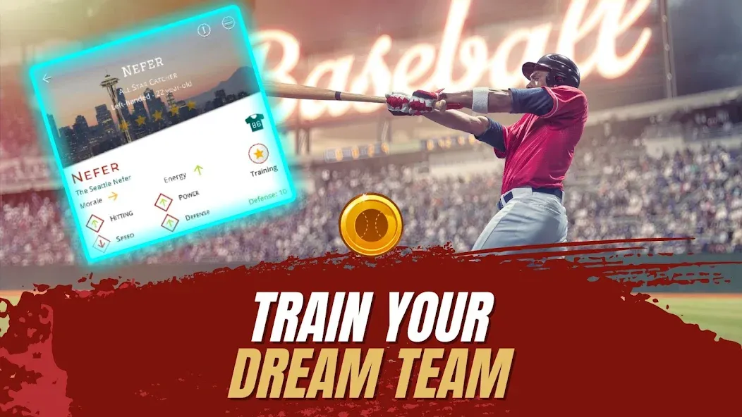 Скачать Astonishing Baseball Manager — Бесконечные деньги — скриншот 3