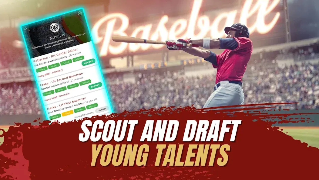 Скачать Astonishing Baseball Manager — Бесконечные деньги — скриншот 5