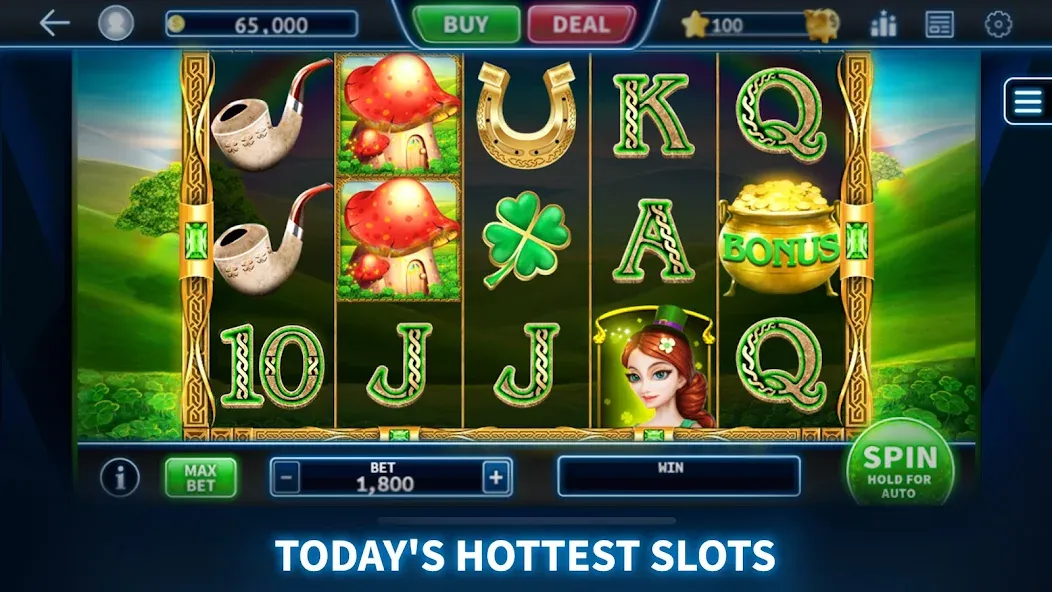 A-Play Online - Casino Games — Взломанная версия (На много денег) — скриншот 1