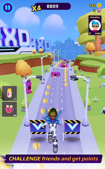 Скачать PKXD Runner — Модификация Много денег и кристаллов — скриншот 2