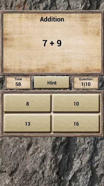 Скачать взломанную Math - Quiz Game — Все уровни разблокированы — скриншот 1 Скачать взломанную Math - Quiz Game — Все уровни разблокированы — скриншот 1