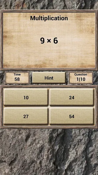 Скачать взломанную Math - Quiz Game — Все уровни разблокированы — скриншот 2 Скачать взломанную Math - Quiz Game — Все уровни разблокированы — скриншот 2