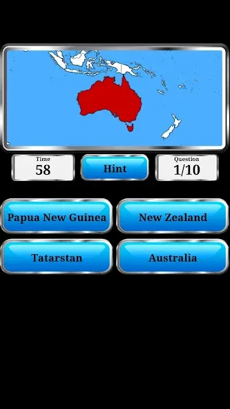 World Geography - Quiz Game — Все уровни разблокированы — скриншот 2