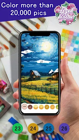 Aged Color Mod APK Все цвета разблокированы — Скачать на Андроид — скриншот 5