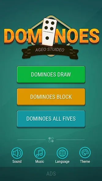 Скачать взлом Dominoes на Андроид — Много денег и без рекламы — скриншот 1