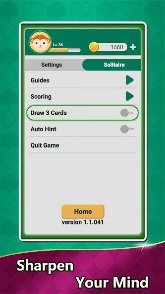 Скачать Aged Solitaire Collection на телефон — Все пасьянсы разблокированы — скриншот 4