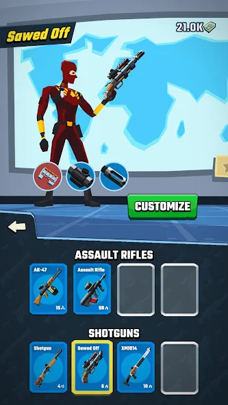 Скачать Agent Action - Spy Shooter — Последняя версия (Много денег) — скриншот 5