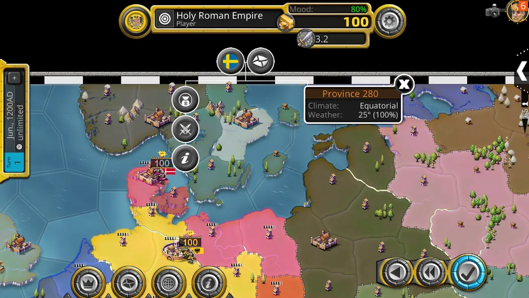 Скачать взломанную Age of Conquest IV — Разблокирована полная версия — скриншот 3