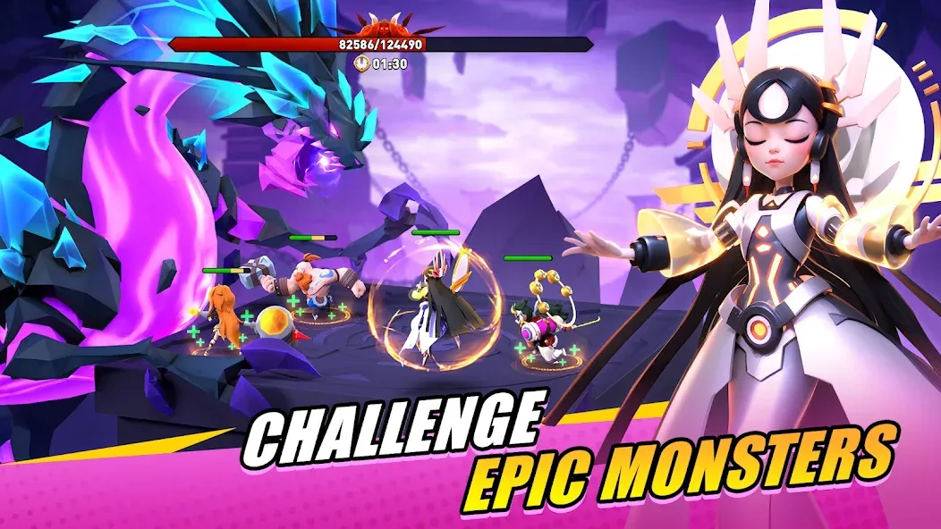 Valor Legends: Idle RPG MOD APK на Android — Много денег — скриншот 2