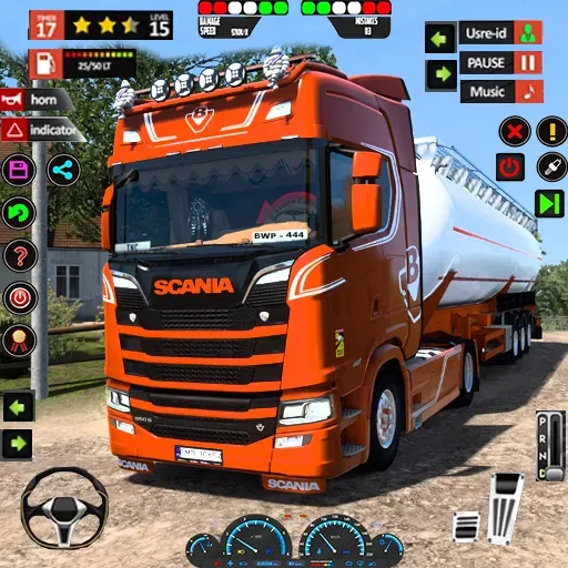 Скачать взлом Oil Tanker Transport Simulator на Андроид — Много денег — скриншот 1