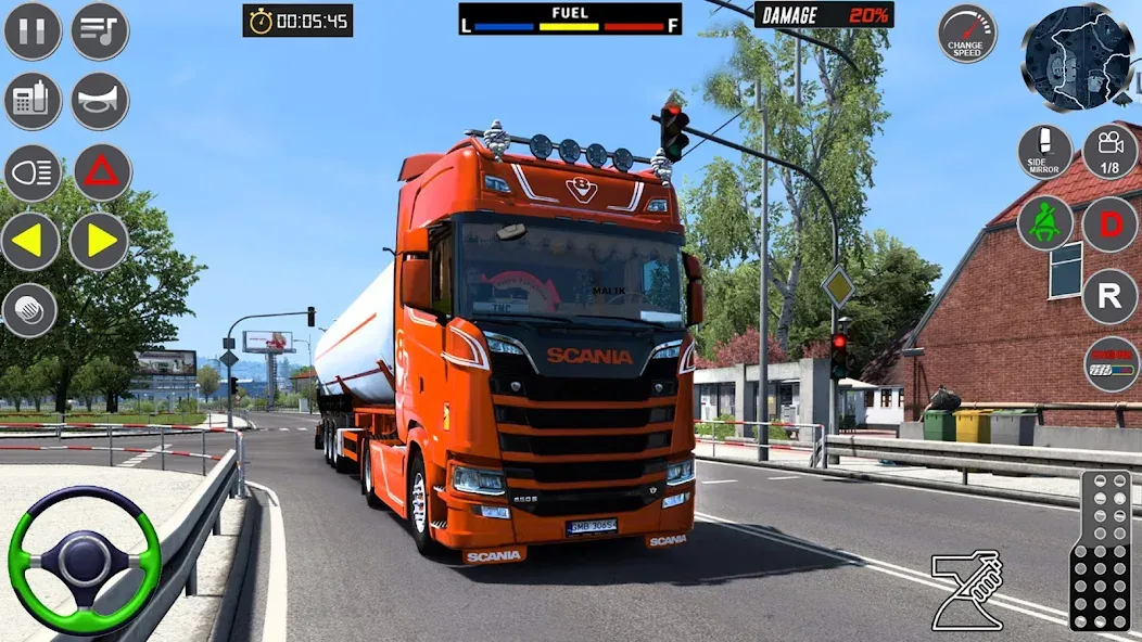 Скачать взлом Oil Tanker Transport Simulator на Андроид — Много денег — скриншот 5