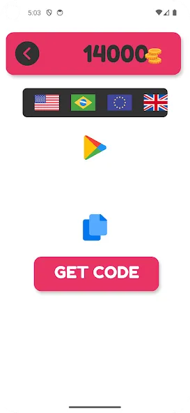 Скачать взломанную Gift Card : Coin Collector — Много денег — скриншот 3