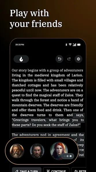AI Dungeon — Премиум подписка разблокирована — скриншот 4