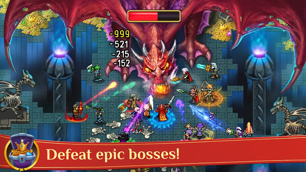 Warspear Online (MMORPG, RPG) MOD APK на Android — Много денег и бессмертие — скриншот 1