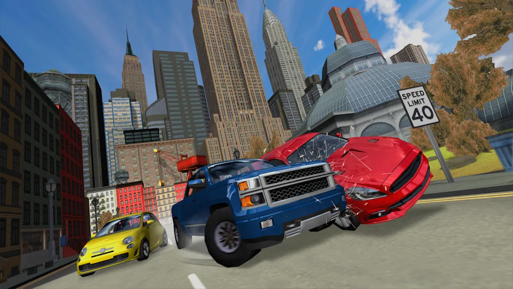 Car Driving Simulator: NY MOD APK — Много денег — скриншот 1 Car Driving Simulator: NY MOD APK — Много денег — скриншот 1