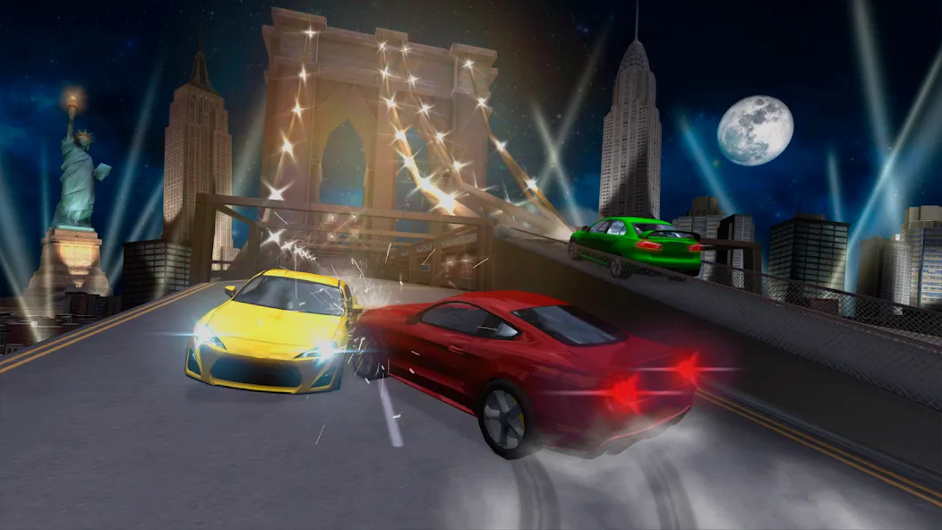 Car Driving Simulator: NY MOD APK — Много денег — скриншот 3 Car Driving Simulator: NY MOD APK — Много денег — скриншот 3