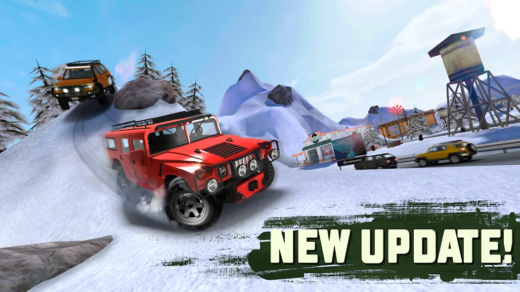 Скачать Extreme SUV Driving Simulator на Android — Много денег — скриншот 1