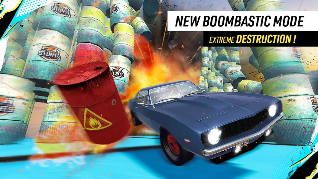 Скачать взлом Car Stunt Races: Mega Ramps на Андроид — Много денег — скриншот 2 Скачать взлом Car Stunt Races: Mega Ramps на Андроид — Много денег — скриншот 2