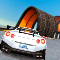 Скачать взлом Car Stunt Races: Mega Ramps на Андроид — Много денег
