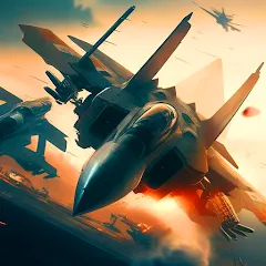 Aircraft Strike: Jet Fighter — Взломанная версия (Много денег и все самолеты открыты)