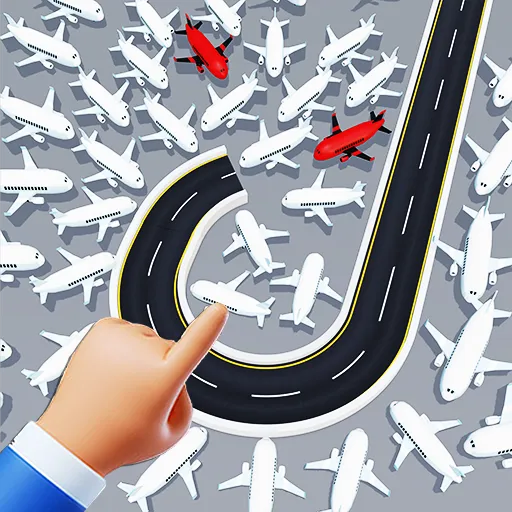 Runway Parking Jam Mod APK Много денег и без рекламы — Скачать на Андроид — скриншот 1