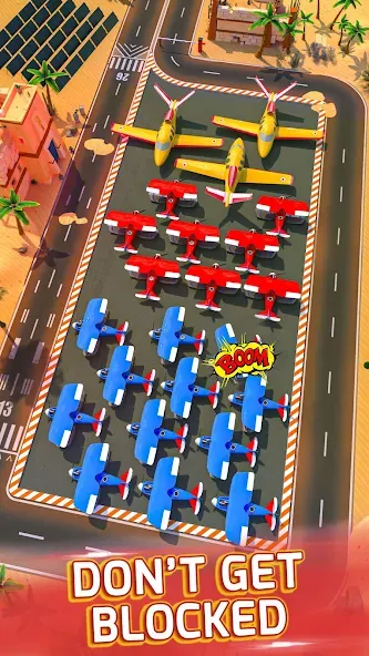 Runway Parking Jam Mod APK Много денег и без рекламы — Скачать на Андроид — скриншот 4
