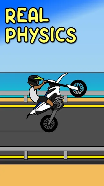 Взломанная Wheelie Life на Андроид — Много денег — скриншот 1