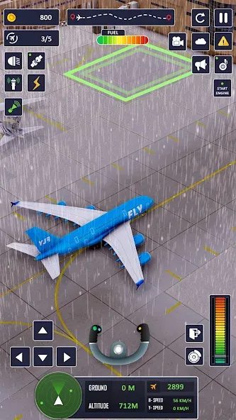 Скачать Airplane Game Flight Simulator MOD APK — Много денег и всё разблокировано — скриншот 3