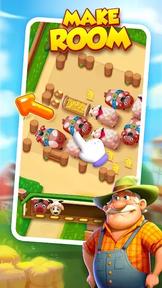 Скачать Farm Fun - Animal Parking Game на телефон — Много денег — скриншот 1