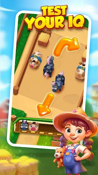 Скачать Farm Fun - Animal Parking Game на телефон — Много денег — скриншот 5