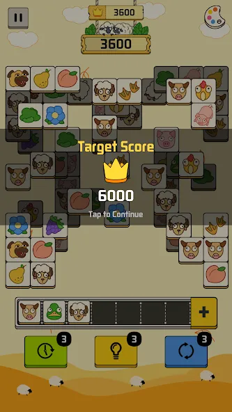 Sheep N Sheep: Daily Challenge на Андроид — Мод Много денег — скриншот 4