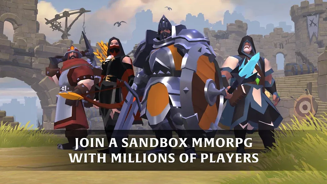 Взломанная Albion Online на Андроид — Много денег — скриншот 1