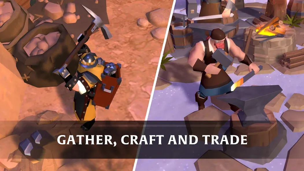 Взломанная Albion Online на Андроид — Много денег — скриншот 3