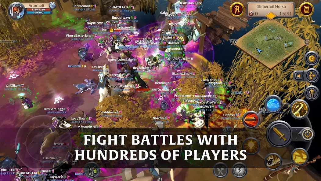 Взломанная Albion Online на Андроид — Много денег — скриншот 4