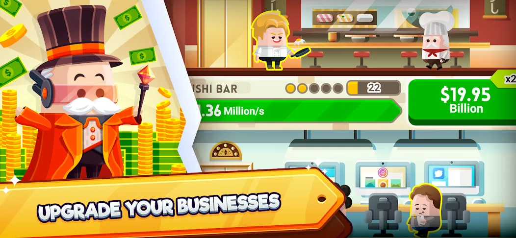 Cash, Inc. Fame & Fortune Game Mod APK Много денег — Скачать на Андроид — скриншот 3 Cash, Inc. Fame & Fortune Game Mod APK Много денег — Скачать на Андроид — скриншот 3