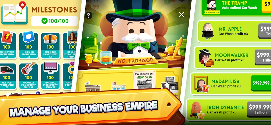 Cash, Inc. Fame & Fortune Game Mod APK Много денег — Скачать на Андроид — скриншот 4 Cash, Inc. Fame & Fortune Game Mod APK Много денег — Скачать на Андроид — скриншот 4