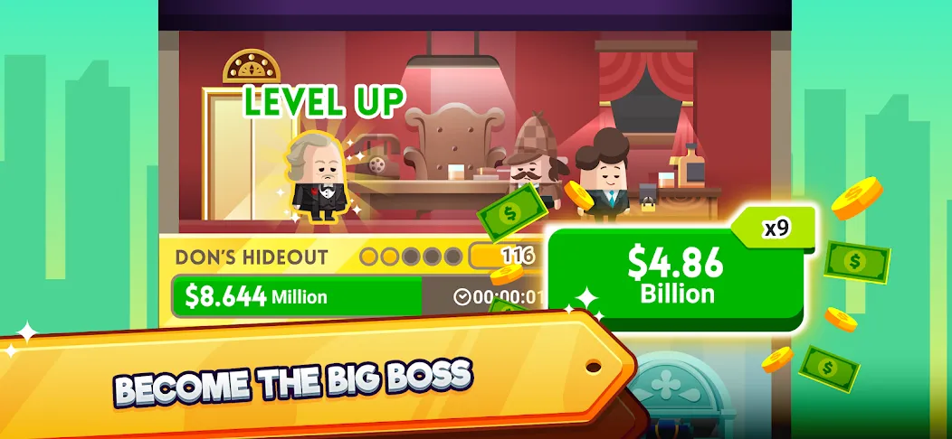 Cash, Inc. Fame & Fortune Game Mod APK Много денег — Скачать на Андроид — скриншот 5