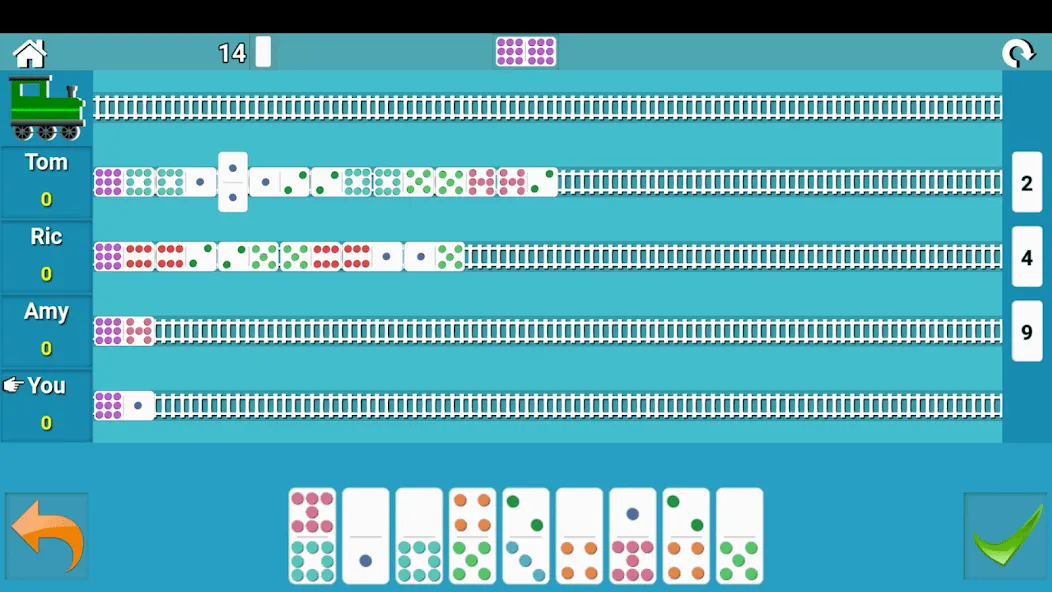 Скачать Train Dominoes на телефон — Все поезда открыты — скриншот 3