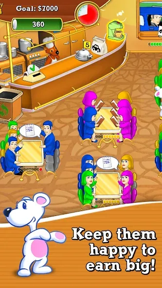 Скачать взломанную Lunch Rush HD Restaurant Games — Много денег — скриншот 4 Скачать взломанную Lunch Rush HD Restaurant Games — Много денег — скриншот 4