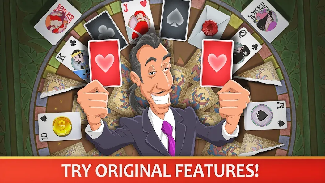 Solitaire Perfect Match — Мод: Без рекламы — скриншот 4