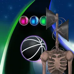 Скачать Siren Head Forest Neon ball на Android — Много денег и без рекламы